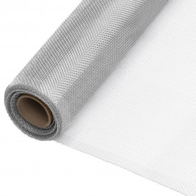 Mesh Screen Aluminum 23.6x787.4" Silver