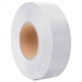 Reflective Tape White 2.0 "x164.0 ' PVC