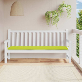 Patio Bench Cushion Bright Green 78.7x19.7x1.6" Oxford ...