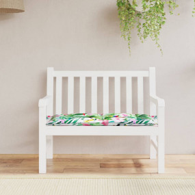Patio Bench Cushion Multicolored 43.3x19.7x2.8" Fabric