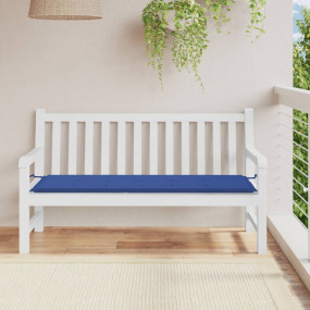 Patio Bench Cushion Royal Blue 59.1x19.7x1.2" Oxford Fa...