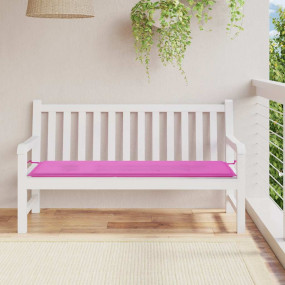 Patio Bench Cushion Pink 59.1x19.7x1.6" Oxford Fabric