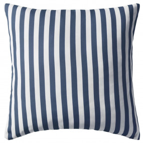 Patio Pillows 2 pcs Stripe Print 17.7x17.7" Navy