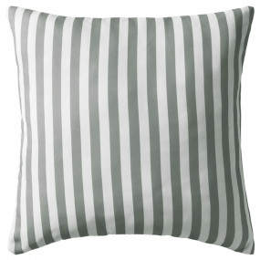 Patio Pillows 4 pcs Stripe Print 17.7x17.7" Grey