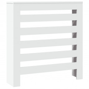 Radiator Cover White 30.7x7.9x32.3" Engineered Wood
