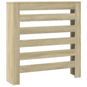 Radiator Cover Sonoma Oak 30.7x7.9x32.3" Engineered Woo...