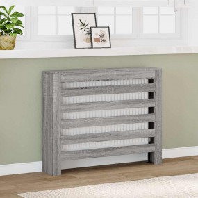 Radiator Cover Grey Sonoma 40.9x7.9x32.3" Engineered Wo...