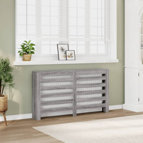 Radiator Cover Grey Sonoma 58.7x7.9x32.3" Engineered Wo...
