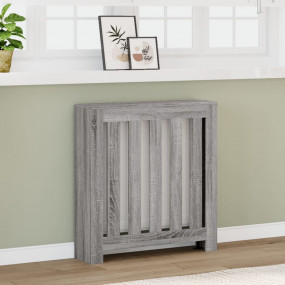 Radiator Cover Grey Sonoma 30.7x7.9x32.3" Engineered Wo...