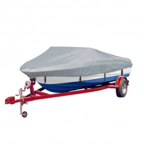 Boat Covers 2 pcs Grey Length 240.2 - 264.2 " Width 100...