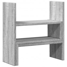 Desk Organizer Adjustable Grey Sonoma 15.7x6.7x16.1" En...