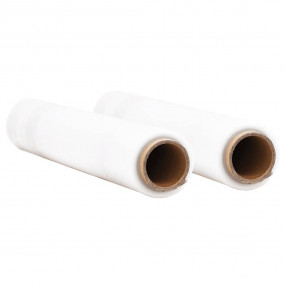 Stretch Film 2 pcs Transparent 17 m 19.7 " x 984.3 '