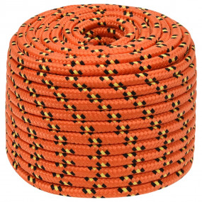 Boat Rope Orange 0.55 " 328.1 ' Polypropylene