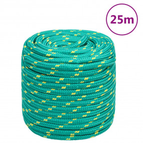 Boat Rope Green 0.63 " 82.0 ' Polypropylene