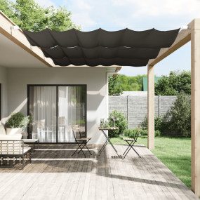 Vertical Awning Anthracite Oxford fabric (100% polyeste...