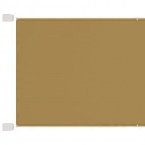 Vertical Awning Beige Oxford fabric (100% polyester)