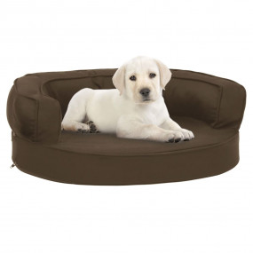 Dog Bed Mattress Brown Polyester 23.6x16.5 in Dog Bed M...