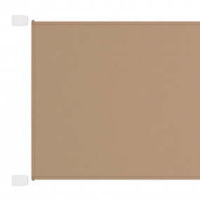 Vertical Awning Taupe Oxford fabric (100% polyester)