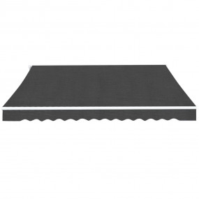 Awning Anthracite Aluminum frame, Polyester fabric with...