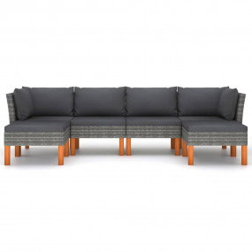 Garden Lounge Set Grey
