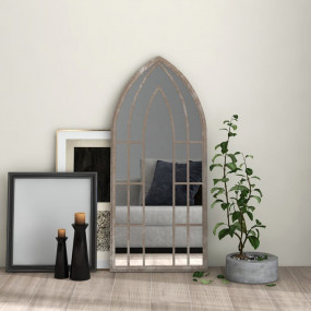 Mirror Sand Iron 39.4 x 17.7 in Decorative Inlays Mirro...