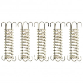 Spring Lock Silver and Gold Stainless Steel (304) Mediu...