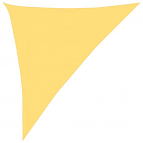 Sun Sail Beige HDPE 9.8x13.1x16.4 ft Sunshade Triangula...