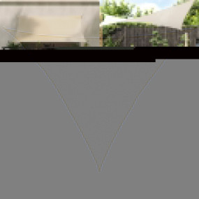 Sun Sail Cream High-Density Polyethylene (HDPE) 8.2x8.2...