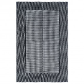 Outdoor Carpet Grey Polypropylene (PP) 63 x 90.6 in Pat...