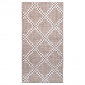 Outdoor Carpet Brown Polypropylene 31.5 x 59.1 in