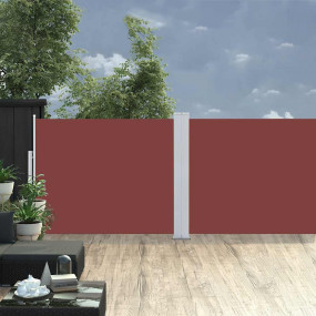Side Awning Brown and Grey