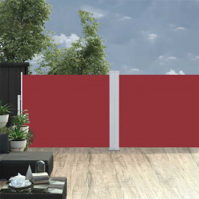 Side Awning Red and Grey