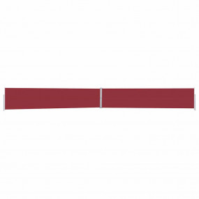 Side Awning Red and Grey