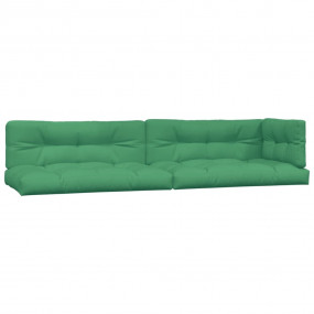 Pallet Cushion Set of 5 Green 100% Polyester Medium