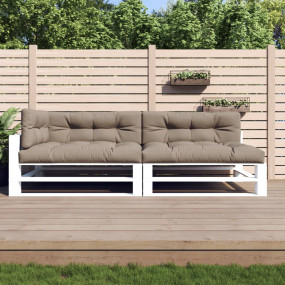 Pallet Cushion Set of 5 Taupe 100% polyester
