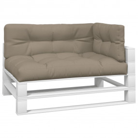 Pallet Cushion Set of 3 Taupe Fabric (100% polyester) L...