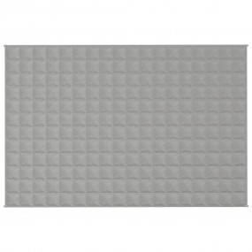 Weighted Blanket Grey Cotton, Polyester, Hypoallergenic...