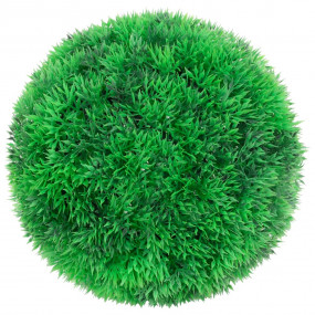 Artificial Boxwood Ball Lush mixed green Polyethylene M...