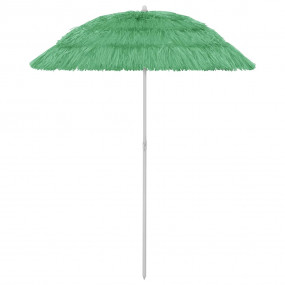 Hawaii Beach Parasol Green Polyester Medium Tiltable