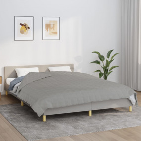 Weighted Blanket Grey Cotton 78.7x90.6 in Weighted Blan...