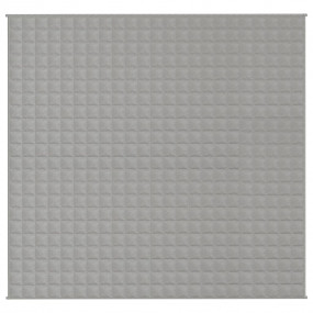 Weighted Blanket Grey Cotton, Polyester, Glass Beads 86...