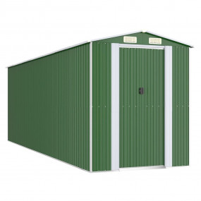 Garden Shed Green Galvanized Steel Large Garden Shed
