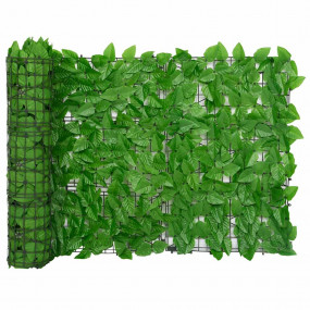 Balcony Screen Green Polyethylene fabric Medium Decorat...
