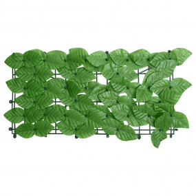 Balcony Screen Green Polyethylene and fabric 236.2 x 29...
