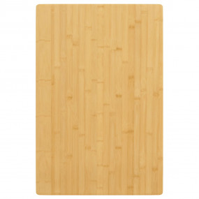 Table Top Natural Bamboo 15.7x23.6in Rounded corners su...