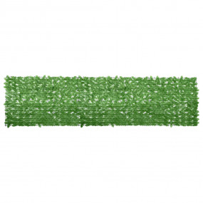Balcony Screen Green Polyethylene, fabric 157.5 x 39.4 ...