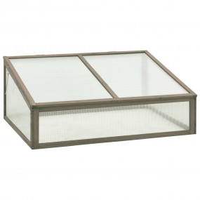 Greenhouse Grey Solid firwood, PC board Small Collapsib...