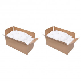 Filter Ball White Polyethylene 3.1 lbs package Lightwei...