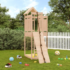 Playhouse Natural Wood Solid pine wood Medium Sturdy Pl...