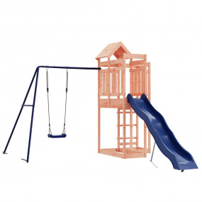 Outdoor Play-set Natural wood, Blue